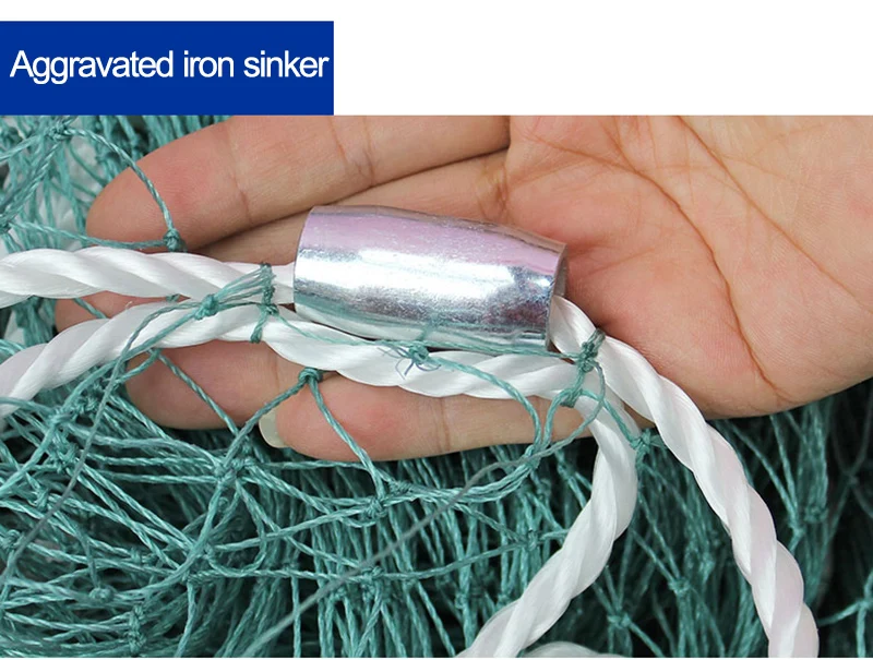 Generic Strong Fishing Nets With Big Steel Sinker For