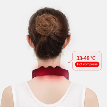 Portable Electric Cervical Massager Home Health Care Relaxation Multi-function Electromagnetic Shock Neck Massage Instrument
Portable Electric Cervical Massager Home Health Care Relaxation Multi-function Electromagnetic Shock Neck Massage Instrument