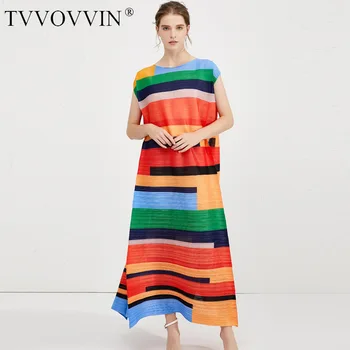 Korea stretch pleated Dreesses for Women High Quality Striped Color Block patchwork Sleeveless Loose Elegant Clothes Y013
Korea stretch pleated Dreesses for Women High Quality Striped Color Block patchwork Sleeveless Loose Elegant Clothes Y013