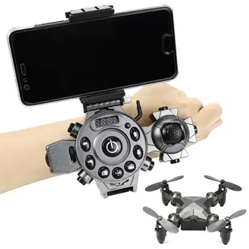 Foldable Quadcopter 4 Channel Gyro Aircraft with Watch Type Remote Controller New
Foldable Quadcopter 4 Channel Gyro Aircraft with Watch Type Remote Controller New