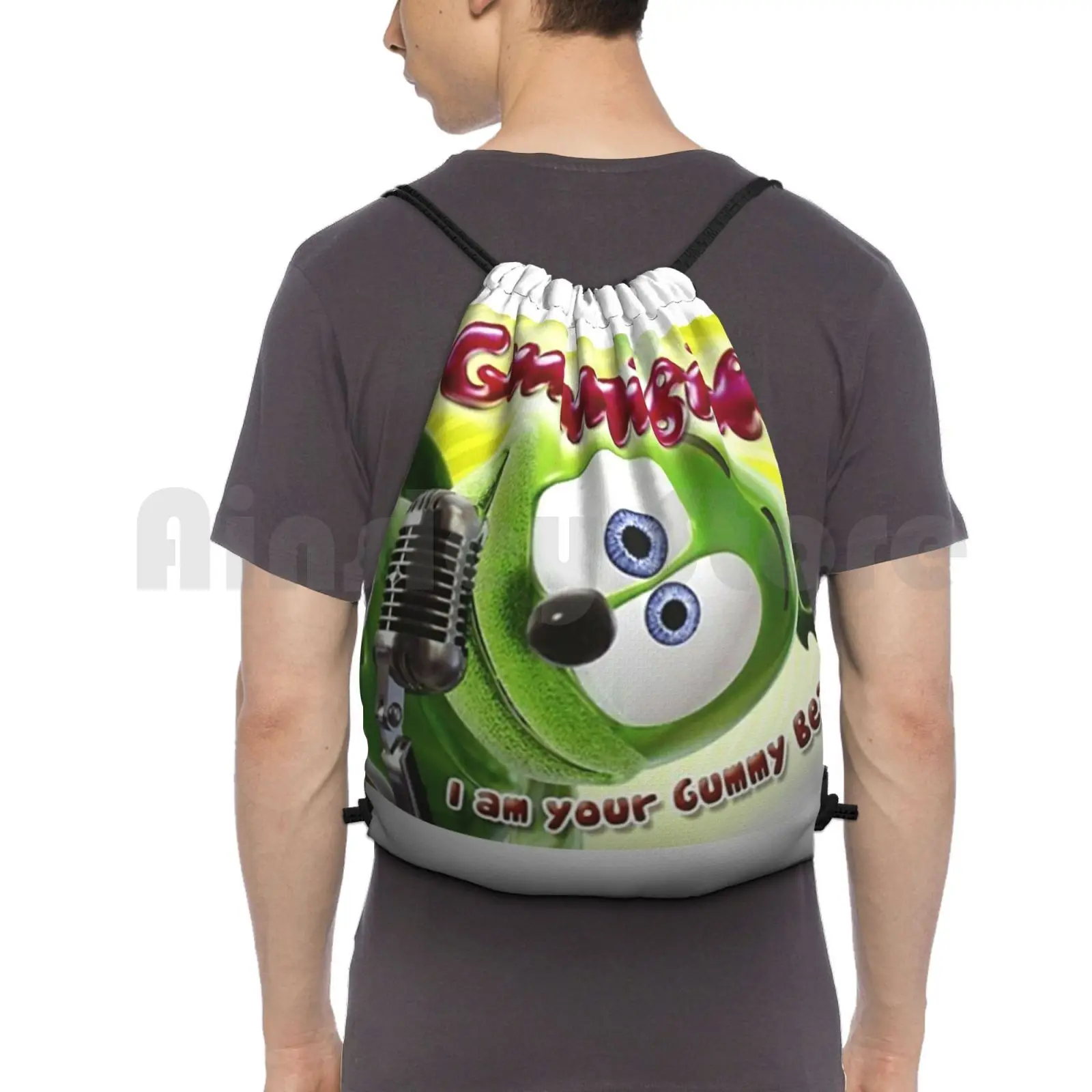 Gummibar-I Am Your Gummy Bear Backpack Drawstring Bag Riding Climbing Gym Bag Gummibar I Am Your Gummy Bear Gummibear Gummy
Gummibar-I Am Your Gummy Bear Backpack Drawstring Bag Riding Climbing Gym Bag Gummibar I Am Your Gummy Bear Gummibear Gummy