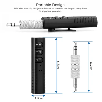 lowest price Car Bluetooth Aux Audio Receiver Bluetooth Transmitter 3.5mm Jack Auto Bluetooth Handsfree Car Kit Music Adapter
lowest price Car Bluetooth Aux Audio Receiver Bluetooth Transmitter 3.5mm Jack Auto Bluetooth Handsfree Car Kit Music Adapter