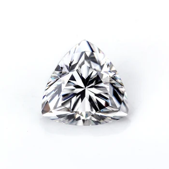 D Top Color 0.5-6.0ct Trillion Cut Moissanites Loose Diamond Test Passed Gemstone For Jewelry Making Certificate Gift
D Top Color 0.5-6.0ct Trillion Cut Moissanites Loose Diamond Test Passed Gemstone For Jewelry Making Certificate Gift