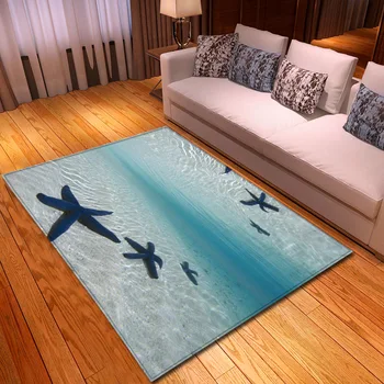 Underwater World Carpet Restaurant Living Room beautiful Starfish 3D starfish Decorative Rugs Bedroom Cute Clown Fish Floor Mats
Underwater World Carpet Restaurant Living Room beautiful Starfish 3D starfish Decorative Rugs Bedroom Cute Clown Fish Floor Mats
