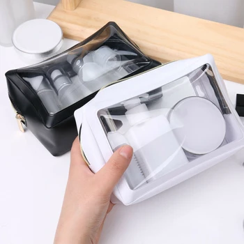 2Pcs Women Girls Transparent Cosmetic Beauty Makeup Bag Case Organizer Zipper Holder Handbag Travel Toiletry Bag Outdoor
2Pcs Women Girls Transparent Cosmetic Beauty Makeup Bag Case Organizer Zipper Holder Handbag Travel Toiletry Bag Outdoor