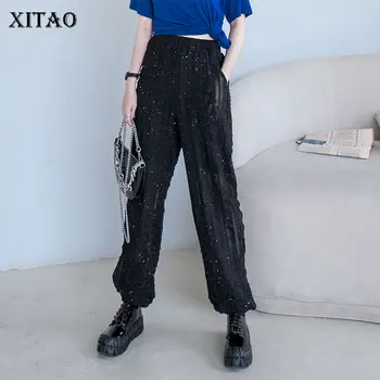 XITAO Perspective Wide Leg Pants Fashion New Women Pleated Pocket Goddess Fan 2020 Summer High Waist Full Length Pants DMY4715
XITAO Perspective Wide Leg Pants Fashion New Women Pleated Pocket Goddess Fan 2020 Summer High Waist Full Length Pants DMY4715