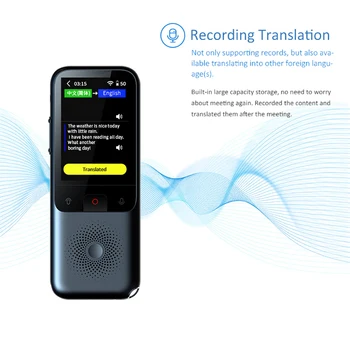 138 Language Voice Translator Tradutor Portable Language Instant Translat Smart Offline Real Time Language Translator
138 Language Voice Translator Tradutor Portable Language Instant Translat Smart Offline Real Time Language Translator