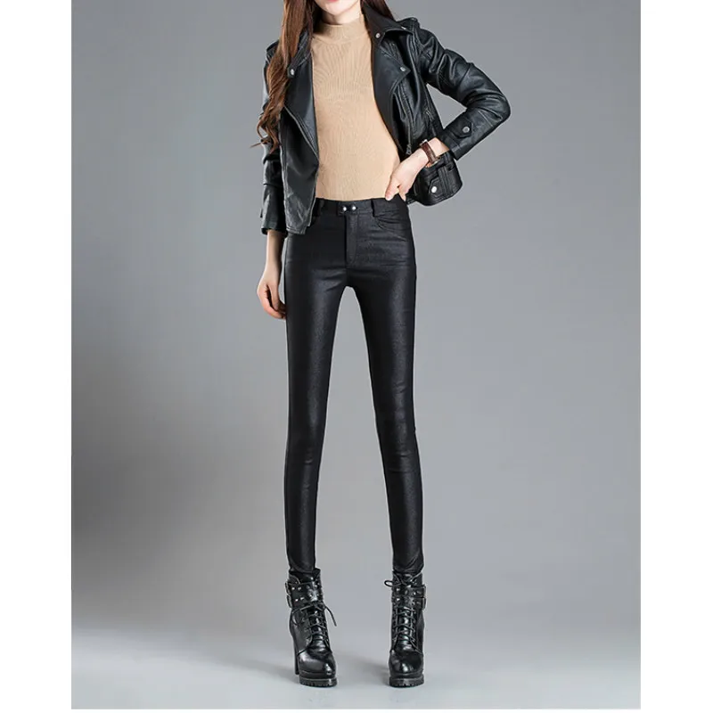 XIBUSANA Winter New Versatile High Waist Slimming Hips Plus Velvet Tight Elastic Feet Pencil Pants and Ankle Pants Women Loose
XIBUSANA Winter New Versatile High Waist Slimming Hips Plus Velvet Tight Elastic Feet Pencil Pants and Ankle Pants Women Loose