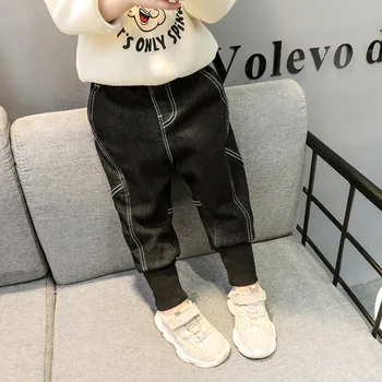 Small Children's Denim Harem Pants Spring Toddler Girl Cowboy Trousers Cotton Blended Casual Autumn Black Blue Color Kids Jeans
Small Children's Denim Harem Pants Spring Toddler Girl Cowboy Trousers Cotton Blended Casual Autumn Black Blue Color Kids Jeans