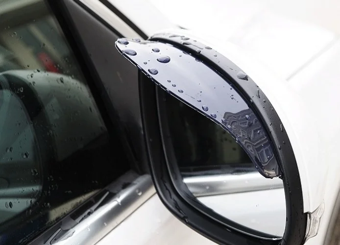 Car Rain Eyebrow Universal Flexible PVC Rearview Mirror Rain Shade Rainproof Blades Car Back Mirror Eyebrow Rain Cover 2pcs
Car Rain Eyebrow Universal Flexible PVC Rearview Mirror Rain Shade Rainproof Blades Car Back Mirror Eyebrow Rain Cover 2pcs