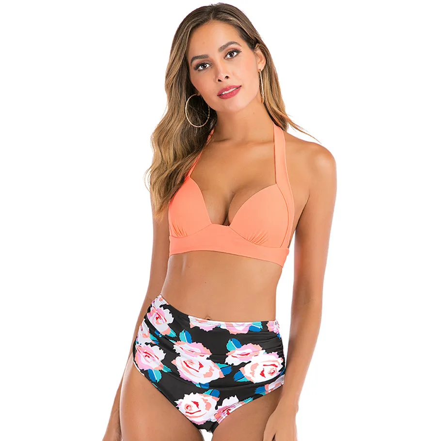 2020 New Bikinis Women Swimsuit High Waist Bathing Suit Plus Size Swimwear Push Up Bikini Set Two Piece Beach Wear Biquini XXXL
2020 New Bikinis Women Swimsuit High Waist Bathing Suit Plus Size Swimwear Push Up Bikini Set Two Piece Beach Wear Biquini XXXL