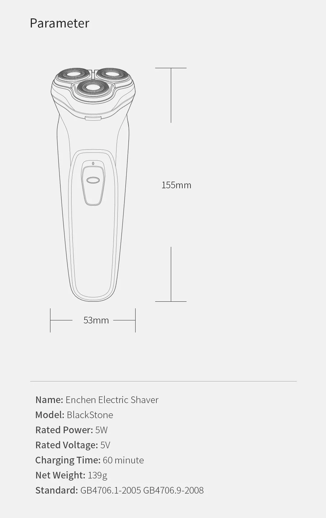 Xiaomi Enchen Blackstone 3 Ct