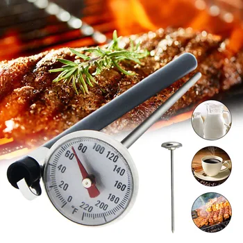 Kitchen Thermometers High Temperature Resistance Barbecue Milk Meat Thermometer Steak Temperature Probe
Kitchen Thermometers High Temperature Resistance Barbecue Milk Meat Thermometer Steak Temperature Probe