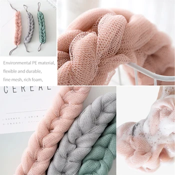 1Pc Bath Cleaning The Back Twist Bath Sponge Bath Towel Rub Brush Pull Back Strip Rub Back Belt Bathroom Accessories
1Pc Bath Cleaning The Back Twist Bath Sponge Bath Towel Rub Brush Pull Back Strip Rub Back Belt Bathroom Accessories