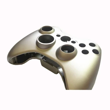 Replacement Part Silvery Top Bottom Shell Case + back Cover for Xbox 360 Wireless Controller Housing Cover
Replacement Part Silvery Top Bottom Shell Case + back Cover for Xbox 360 Wireless Controller Housing Cover