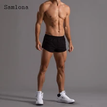 Samlona Men Leisure Shorts 2022 Summer New Sexy Elastic Waist Skinny Shorts Plus size Male Casual Beach Short Pants Black White
Samlona Men Leisure Shorts 2022 Summer New Sexy Elastic Waist Skinny Shorts Plus size Male Casual Beach Short Pants Black White