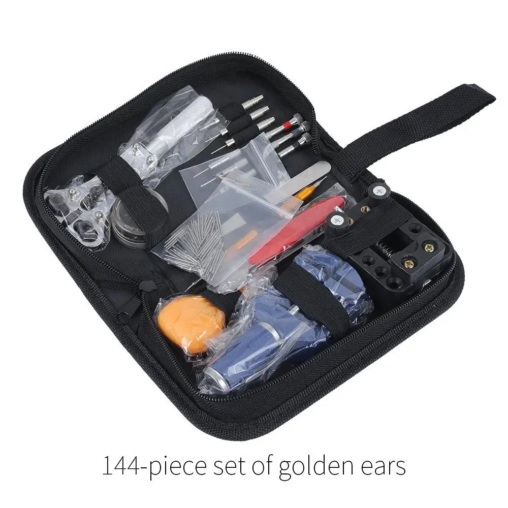 Adjustable Metal Watchmaker Tool Repair Kit Punch Screwdriver Watch Back Hand Remover Handy Black Components
Adjustable Metal Watchmaker Tool Repair Kit Punch Screwdriver Watch Back Hand Remover Handy Black Components