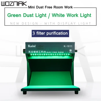 Nest Kaisi K-1811 Mini Dust Free Room Work Table for Phone LCD Repair Machine Adjustable Wind Dust-free Cleaning Working Table
Nest Kaisi K-1811 Mini Dust Free Room Work Table for Phone LCD Repair Machine Adjustable Wind Dust-free Cleaning Working Table