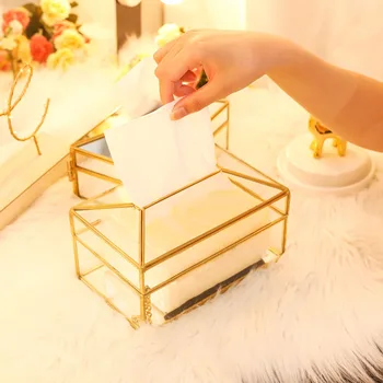 Tissue Box European Style Napkin Storage Waterproof Office Kitchen Rectangular Mirror Glass Holder Restaurant Practical Bedroom 
Tissue Box European Style Napkin Storage Waterproof Office Kitchen Rectangular Mirror Glass Holder Restaurant Practical Bedroom