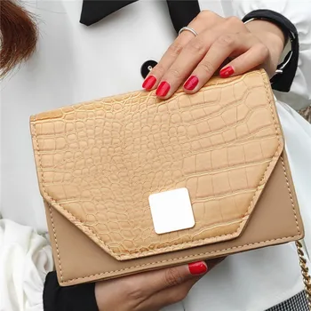 2019 New Ladies Crocodile Pattern Handbag Chain Shoulder Slung PU Leather Female Messenger Bolsos Mujer Crossbody Bag
2019 New Ladies Crocodile Pattern Handbag Chain Shoulder Slung PU Leather Female Messenger Bolsos Mujer Crossbody Bag