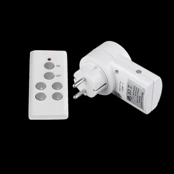 New Wireless Remote Control Home House Power Outlet Light Switch Socket 1 Remote EU Connector Plug DC 12V
New Wireless Remote Control Home House Power Outlet Light Switch Socket 1 Remote EU Connector Plug DC 12V