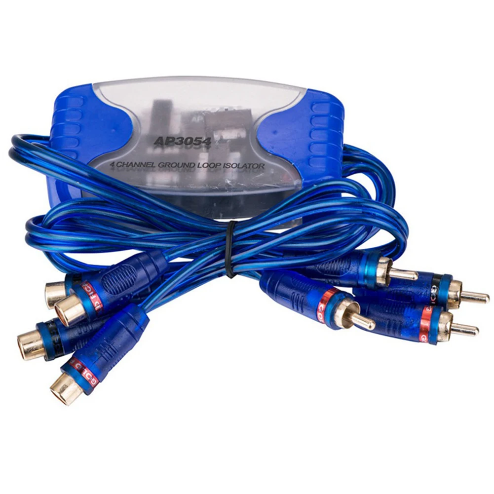 Ground Loop Noise Isolator for Car Audio System Home Stereo with 9cm x 4.5cm x 2.2cm Audio Cable Noise Cancelling
Ground Loop Noise Isolator for Car Audio System Home Stereo with 9cm x 4.5cm x 2.2cm Audio Cable Noise Cancelling
