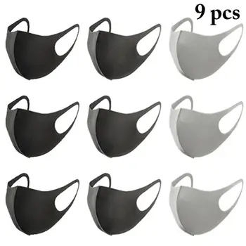 9 pcs Mouth Mask Washable Anti Dust Half Face Mask Face Mouth Mask for Kids Men Women
9 pcs Mouth Mask Washable Anti Dust Half Face Mask Face Mouth Mask for Kids Men Women