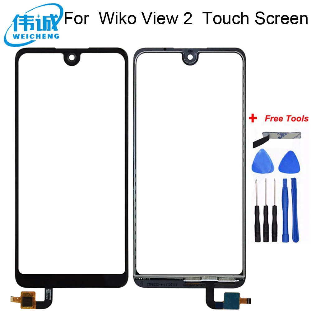 Сенсорное стекло для мобильного телефона сенсорный экран Wiko View 2 дигитайзер