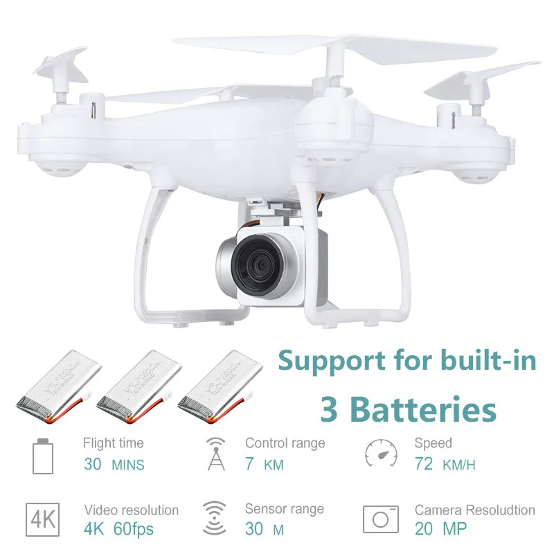 Drone Aerial Wifi Real-time Image Transmission Four-axis Aircraft Fixed Altitude Remote Control Camera Drone Remote Helicopter
Drone Aerial Wifi Real-time Image Transmission Four-axis Aircraft Fixed Altitude Remote Control Camera Drone Remote Helicopter