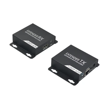 60M HD Single Cable Extender High Definition Transmitter 100-240V Transmitter EU Plug 
60M HD Single Cable Extender High Definition Transmitter 100-240V Transmitter EU Plug