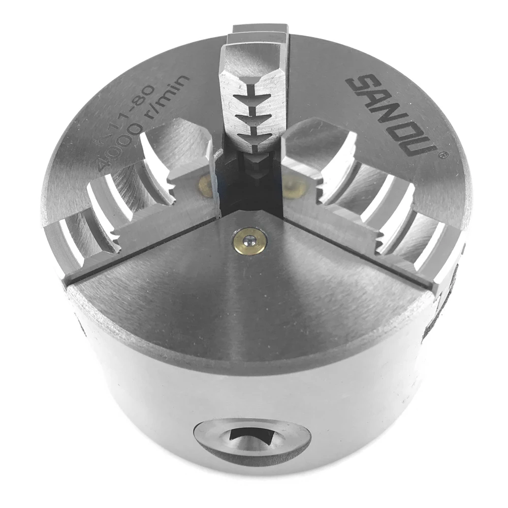 High Accuracy Three Jaw Chuck Self-centering For Mechanical Lathe For Drilling Milling Machine DIY Mini Metal Parts K11-80
High Accuracy Three Jaw Chuck Self-centering For Mechanical Lathe For Drilling Milling Machine DIY Mini Metal Parts K11-80