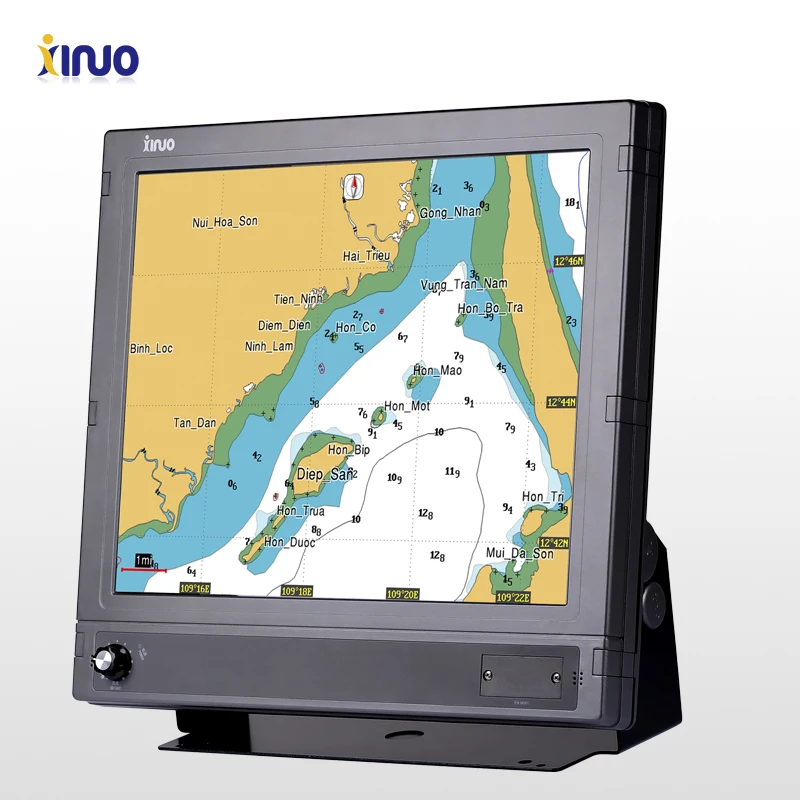 Xinuo HM-5917 17'' AIS transponder class b marine electronics fishing ship boat GPS navigator chartplotter combo navicom C map
Xinuo HM-5917 17'' AIS transponder class b marine electronics fishing ship boat GPS navigator chartplotter combo navicom C map