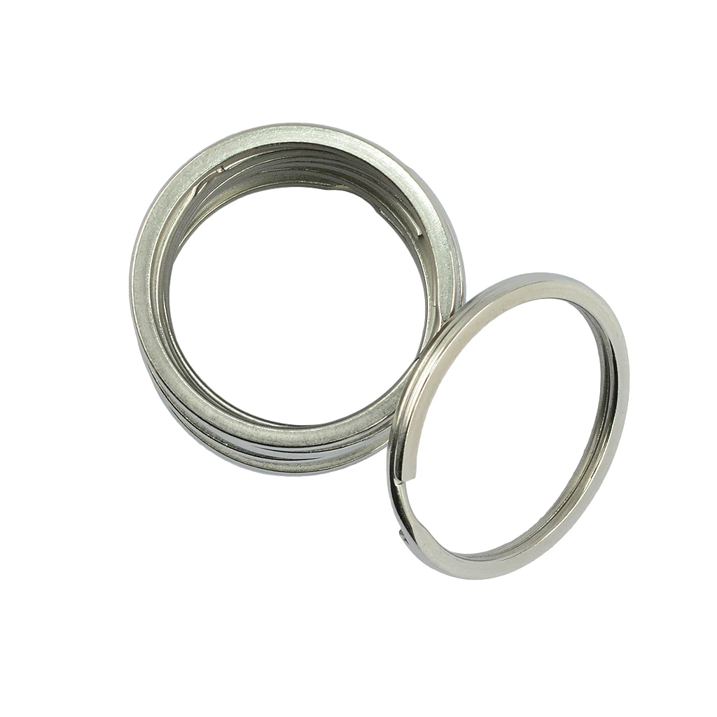 10 Pieces silver color Plated Key Chain Rings Jewelry Clasps Hooks DIY Jewelry Crafts Stainless Steel Split Ring 25mm 35mm 10 Pieces silver color Plated Key Chain Rings Jewelry Clasps Hooks DIY Jewelry Crafts Stainless Steel Split Ring 25mm 35mm