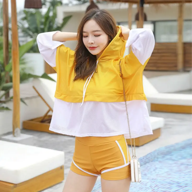 Swimsuit women's hot spring small fresh ins wind fairy Fan Xian thin belly conservative holiday three-piece bikini
Swimsuit women's hot spring small fresh ins wind fairy Fan Xian thin belly conservative holiday three-piece bikini