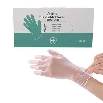 100Pcs Disposable Transparent Pvc Gloves Beauty Tattoo Protective Gloves Safe Industrial Gloves For Home
100Pcs Disposable Transparent Pvc Gloves Beauty Tattoo Protective Gloves Safe Industrial Gloves For Home