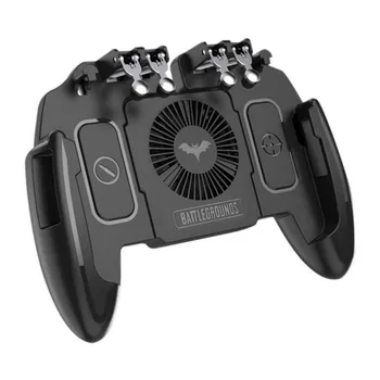 M11 PUBG Mobile Game Controller Gamepad Trigger Six Finger Aim Button L1R1 Joystick For IPhone Android with Cooler Cooling Fan
M11 PUBG Mobile Game Controller Gamepad Trigger Six Finger Aim Button L1R1 Joystick For IPhone Android with Cooler Cooling Fan