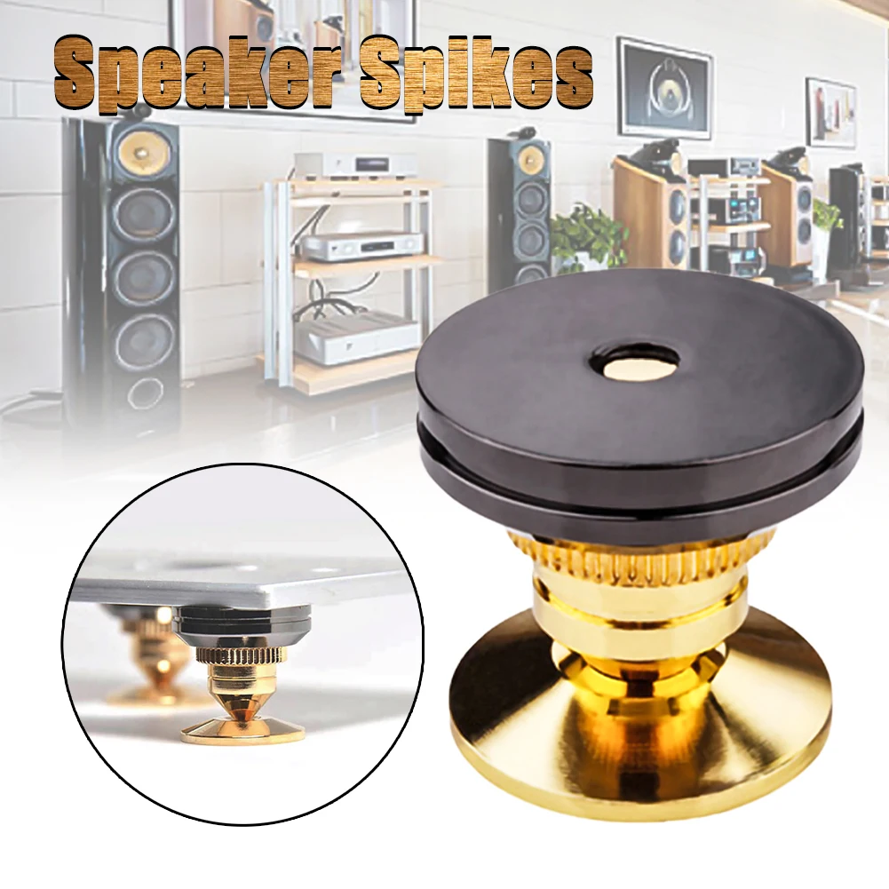 4Pcs Mini Portable Audio Speaker Spikes Stand Foot Speaker Shockproof Cone Base Pads Shock Pin Nails Speaker Spike
4Pcs Mini Portable Audio Speaker Spikes Stand Foot Speaker Shockproof Cone Base Pads Shock Pin Nails Speaker Spike