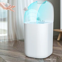 Intelligent Trash Can Automatic Sensor Dustbin Sensor Electric Waste Bin Home Rubbish Can For Kitchen Bathroom Garbage
Intelligent Trash Can Automatic Sensor Dustbin Sensor Electric Waste Bin Home Rubbish Can For Kitchen Bathroom Garbage