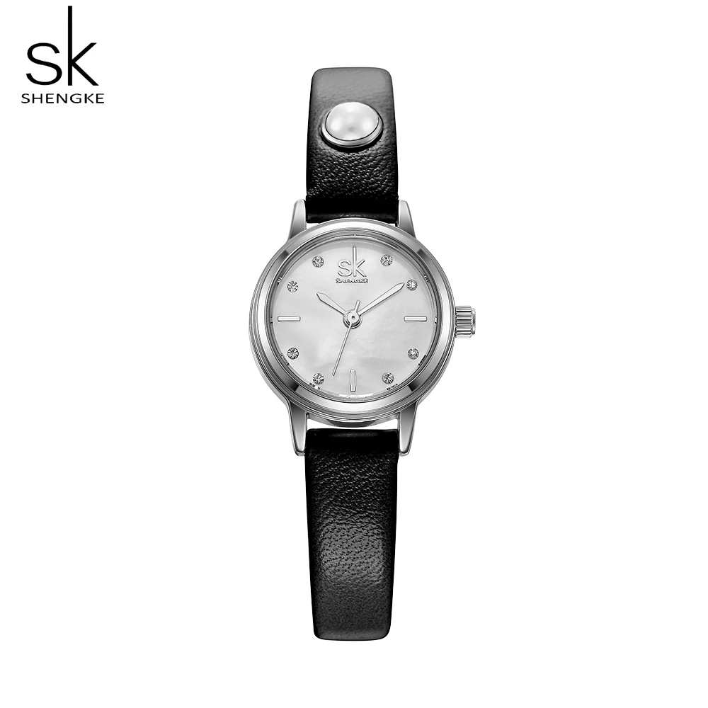 Shengke Relojes Mujer платье женские часы брендовые Модные кварцевые наручные бизнес Montre