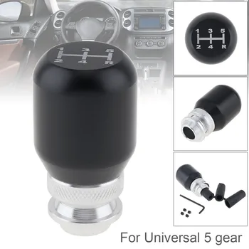 Universal 5 Speed Black Metal Car Manual Gear Shift Knob Stick Telescopic Adjustment with Adapter Special Wrench Mounting Screws
Universal 5 Speed Black Metal Car Manual Gear Shift Knob Stick Telescopic Adjustment with Adapter Special Wrench Mounting Screws