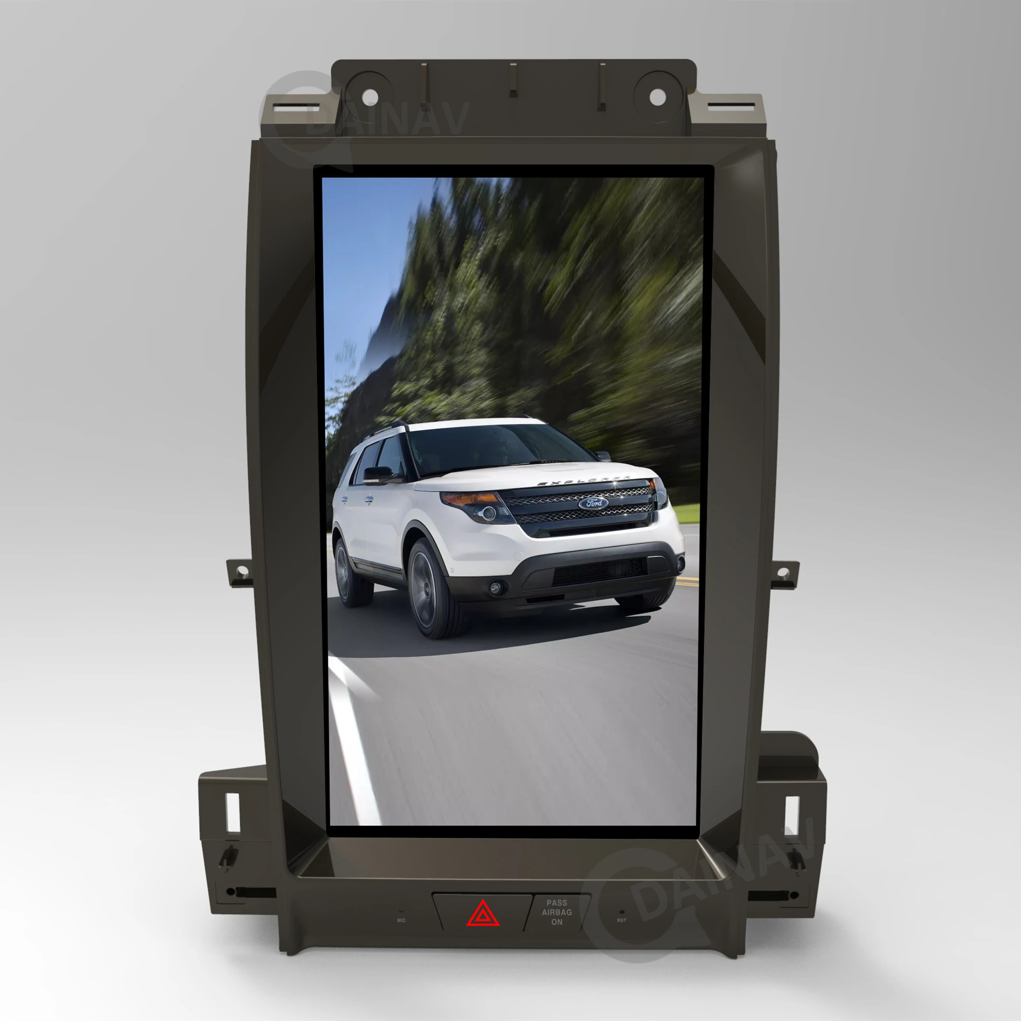 13 3 дюймовый автомобильный DVD плеер в стиле Тесла GPS навигатор для Ford Taurus 2012 2016