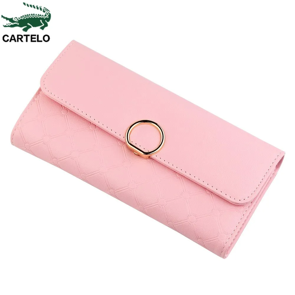 CARTELO 2020 new ladies wallet female long clutch bag Korean version large capacity two-fold wallet wallet
CARTELO 2020 new ladies wallet female long clutch bag Korean version large capacity two-fold wallet wallet