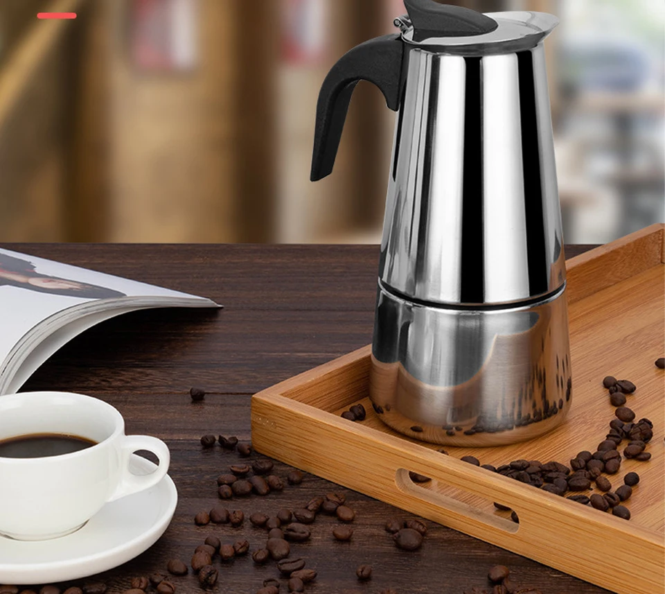 Italian Maker Coffee Machine Espresso Moka Pot Coffee Stainless Steel Tools Portable Coffeeware Cafe Latte Stovetop Accessories Italian Maker Coffee Machine Espresso Moka Pot Coffee Stainless Steel Tools Portable Coffeeware Cafe Latte Stovetop Accessories