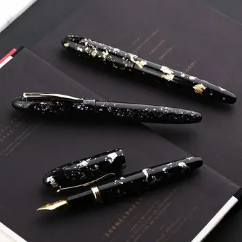 Moonman M8 Gold Foil Fritillary Pen Handmade Resin Supplies Nib Pen Business Acrylic Original F Office Fountain Box U1B9
Moonman M8 Gold Foil Fritillary Pen Handmade Resin Supplies Nib Pen Business Acrylic Original F Office Fountain Box U1B9