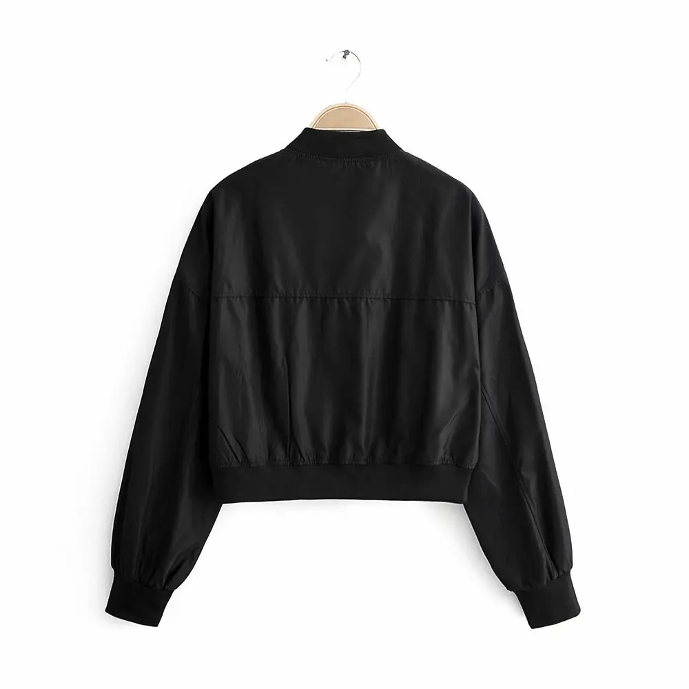 Western Style 2019 Autumn New Style Versitile Fashion Loose-Fit Pilots Stand Collar Jacket Bat Sleeve Zip-up Jacket Women's
Western Style 2019 Autumn New Style Versitile Fashion Loose-Fit Pilots Stand Collar Jacket Bat Sleeve Zip-up Jacket Women's