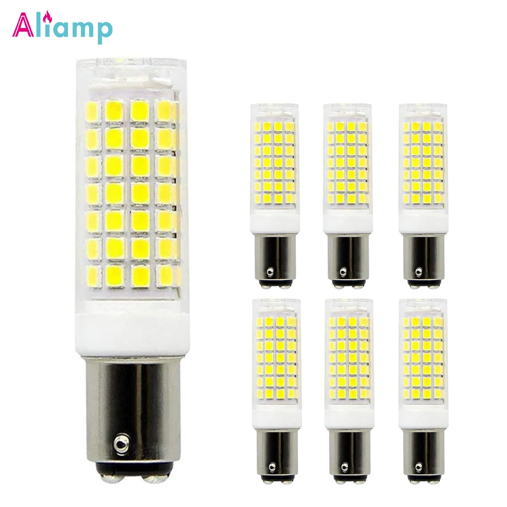 Ba15d Led Light Bulb 7W Equivalent 70W Halogen Lamp Warm White 3000K Daylight 6000K Double Contact Bayonet Base Lighting 7Pack
Ba15d Led Light Bulb 7W Equivalent 70W Halogen Lamp Warm White 3000K Daylight 6000K Double Contact Bayonet Base Lighting 7Pack