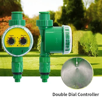 Analogue Two Dial Plastic Water Timer Valve Multi-function Time Controller Garden Automatic Electronic Irrigation Controller
Analogue Two Dial Plastic Water Timer Valve Multi-function Time Controller Garden Automatic Electronic Irrigation Controller
