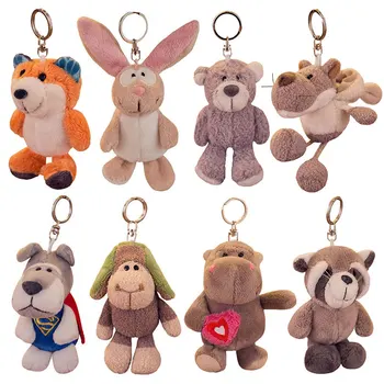 Cute Animal Plush Toy Keychain Backpack Keychain Lion Tiger Elephant Dinosaur Raccoon Fox Sheep Rabbit Soft Plush Toy Key chain
Cute Animal Plush Toy Keychain Backpack Keychain Lion Tiger Elephant Dinosaur Raccoon Fox Sheep Rabbit Soft Plush Toy Key chain