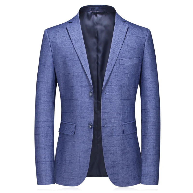 fashion single breasted blue suit jacket men good quality long sleeve mens suits blazers slim fit
fashion single breasted blue suit jacket men good quality long sleeve mens suits blazers slim fit