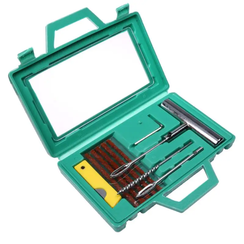 10Pcs Auto Car Tire Repair Kit Car Motorcycle Bike Tubeless Tyre Puncture Repair Tool Vehicle Wheel Tire Mending Sets New
10Pcs Auto Car Tire Repair Kit Car Motorcycle Bike Tubeless Tyre Puncture Repair Tool Vehicle Wheel Tire Mending Sets New